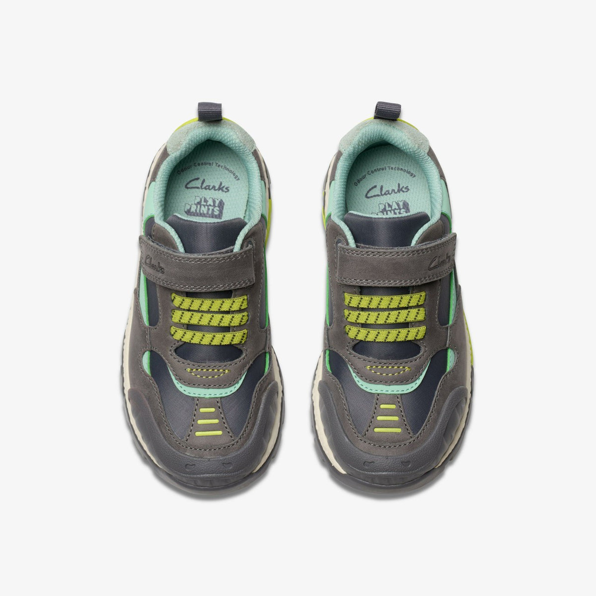 Clarks Steggy 2 Park Kid Grey/Green