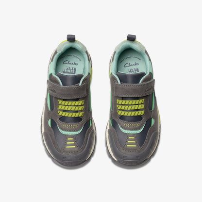 Clarks Steggy 2 Park Kid Grey/Green
