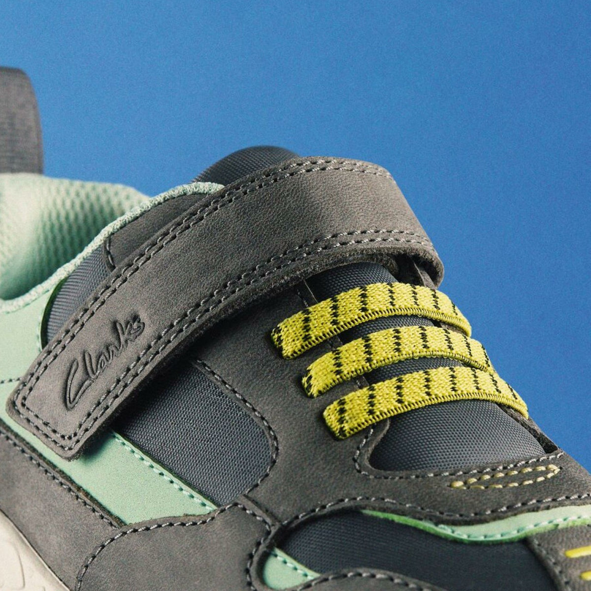 Clarks Steggy 2 Park Kid Grey/Green