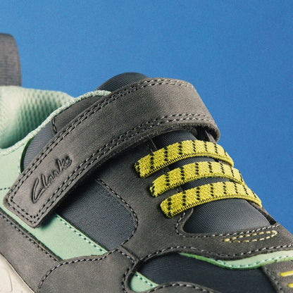 Clarks Steggy 2 Park Kid Grey/Green