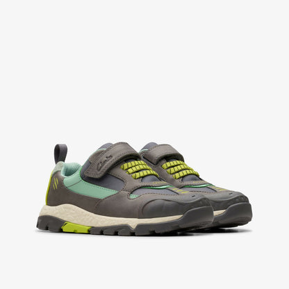 Clarks Steggy 2 Park Kid Grey/Green