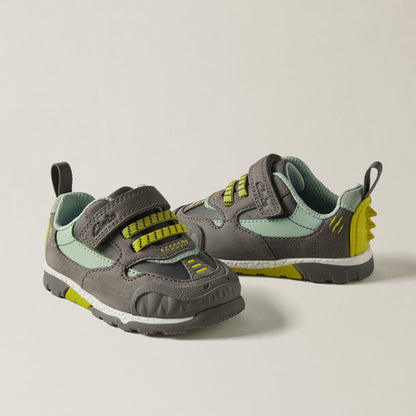 Clarks Steggy 2 Park Toddler Grey/Green