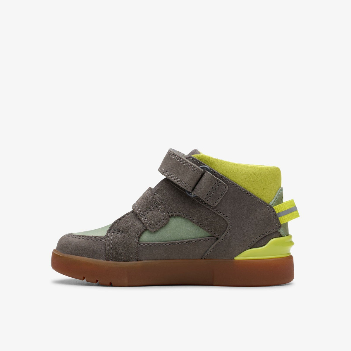Clarks Oslo Play Toddler Grey/Green