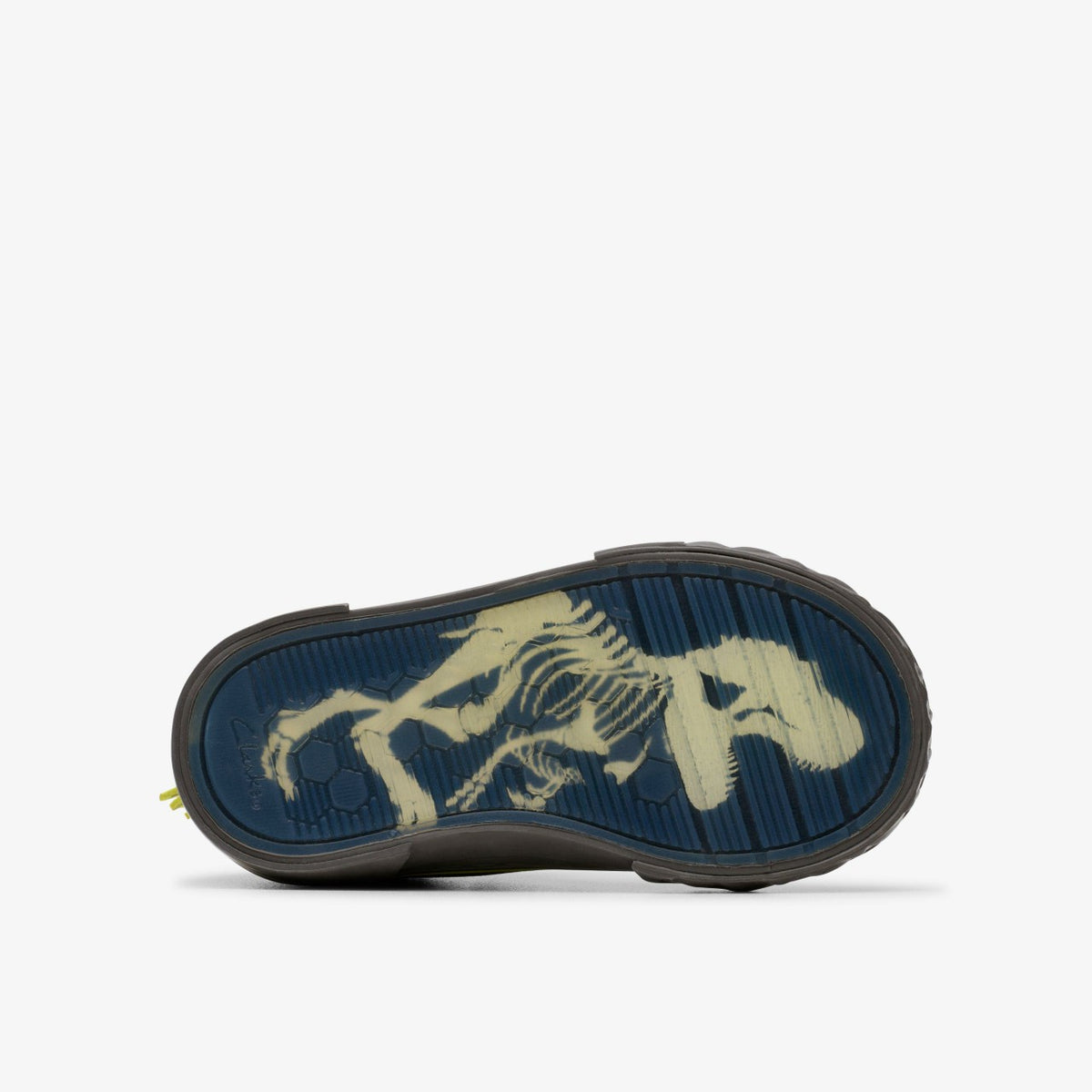 Clarks Foxing Rex Hi Toddler Black Canvas