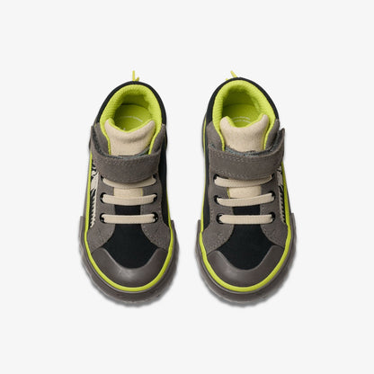 Clarks Foxing Rex Hi Toddler Black Canvas