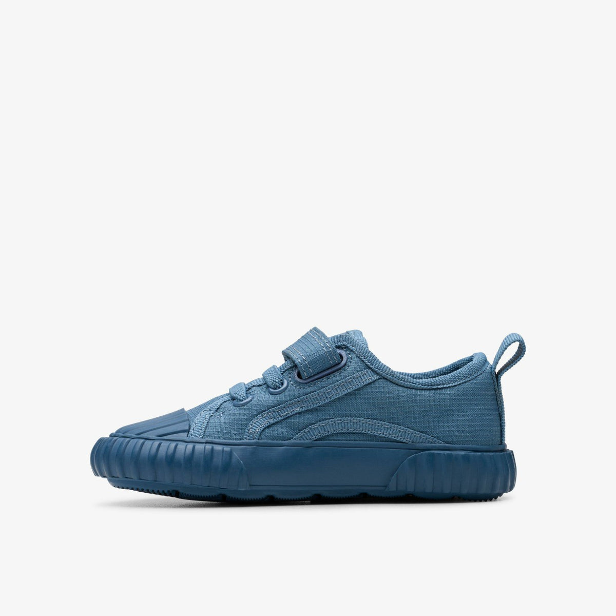 Clarks Foxing Stitch Toddler Blue Fabric