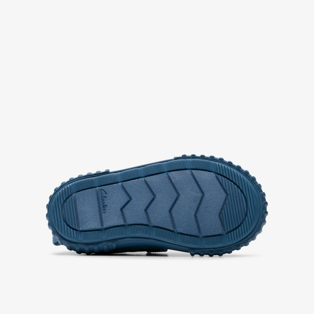 Clarks Foxing Stitch Toddler Blue Fabric