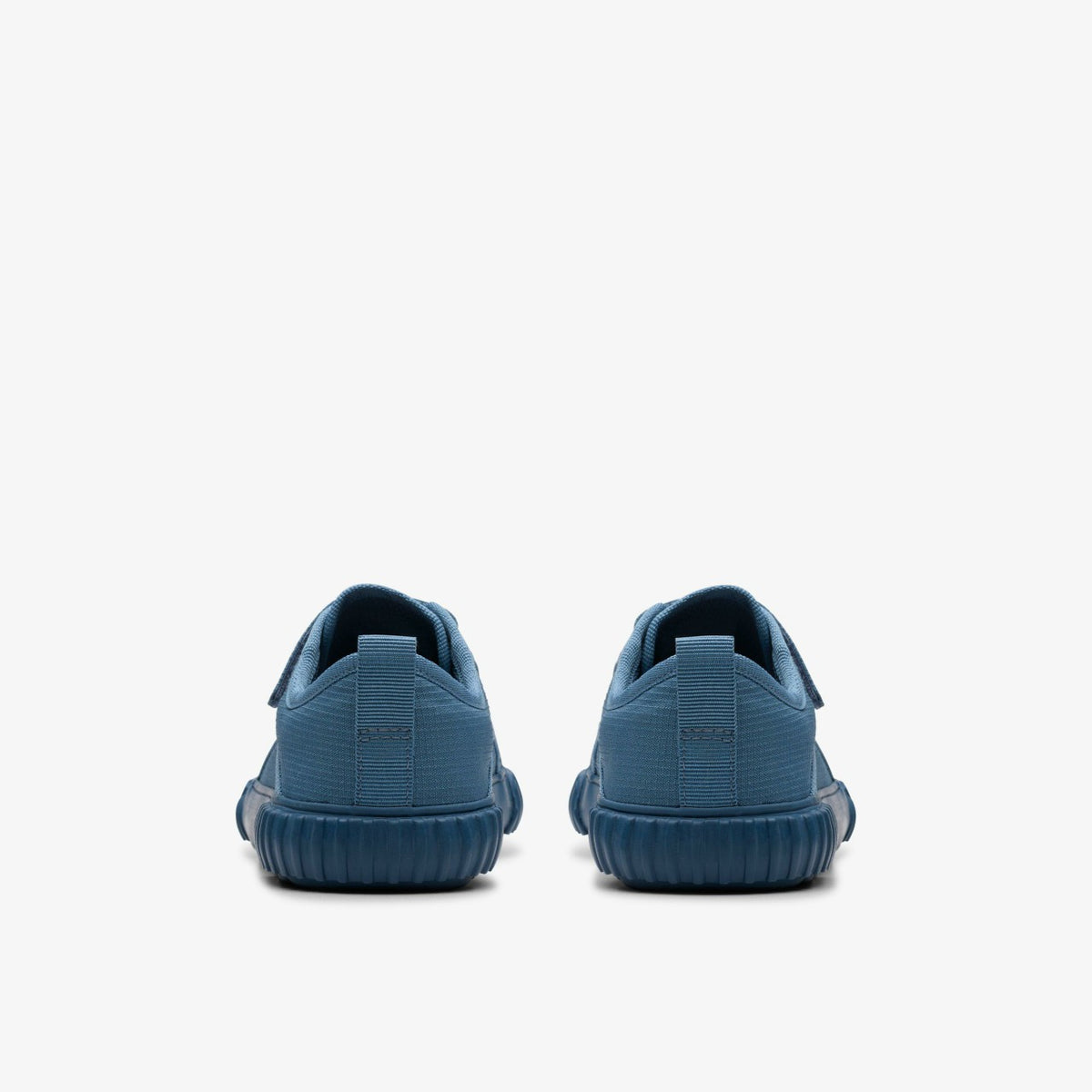 Clarks Foxing Stitch Kid Blue Fabric