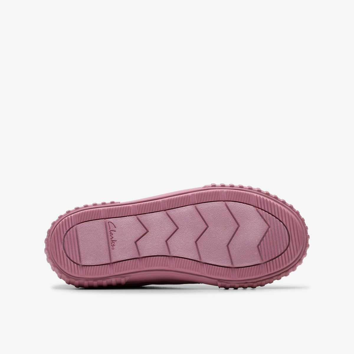 Clarks Foxing Stitch Kid Pink Fabric
