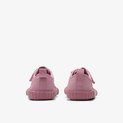 Clarks Foxing Stitch Toddler Pink Fabric