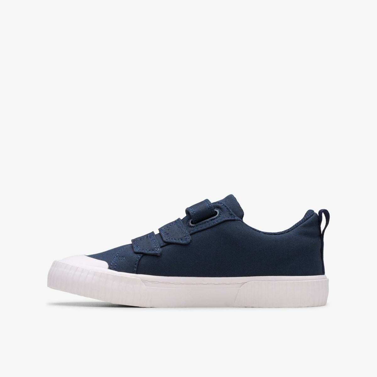 Clarks Foxing Vibe Kid Navy Canvas