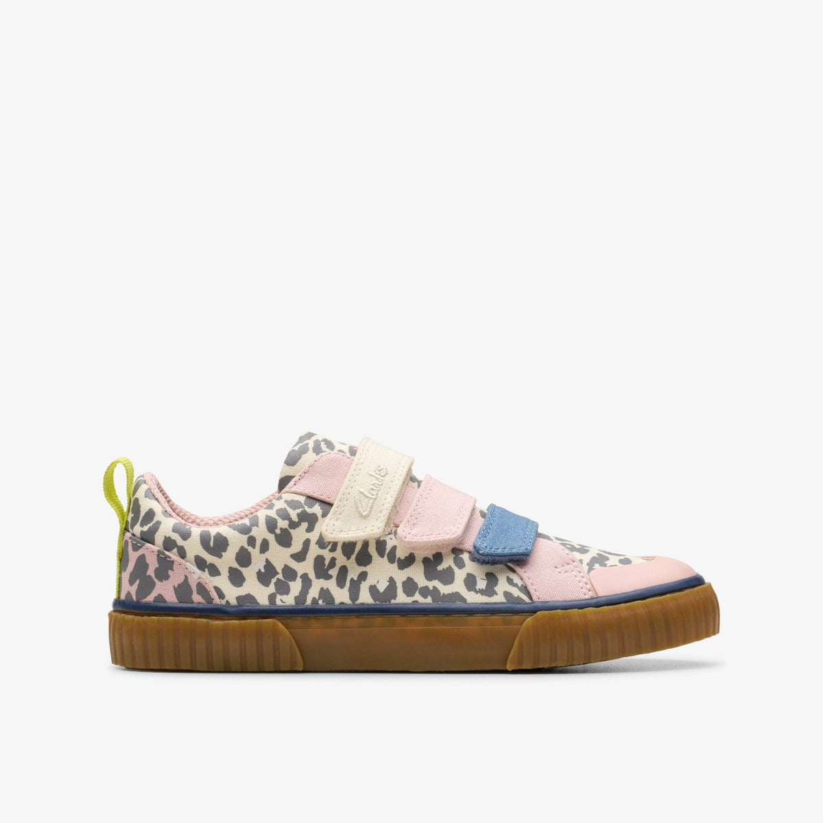 Clarks Foxing Vibe Kid Ecru Canvas