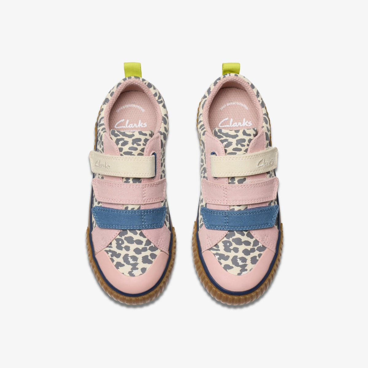 Clarks Foxing Vibe Kid Ecru Canvas