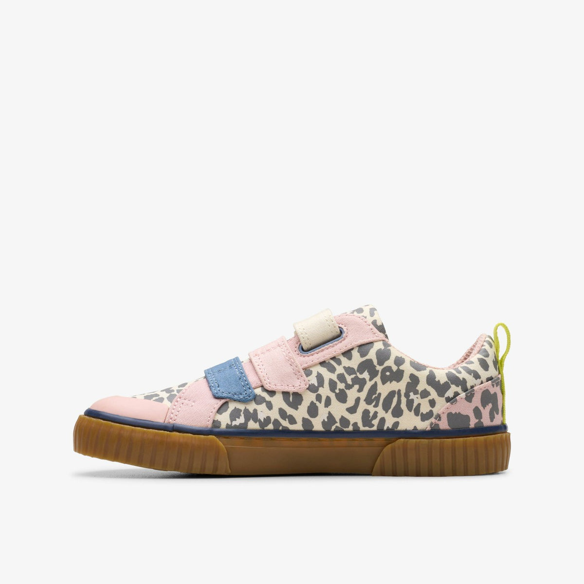 Clarks Foxing Vibe Kid Ecru Canvas