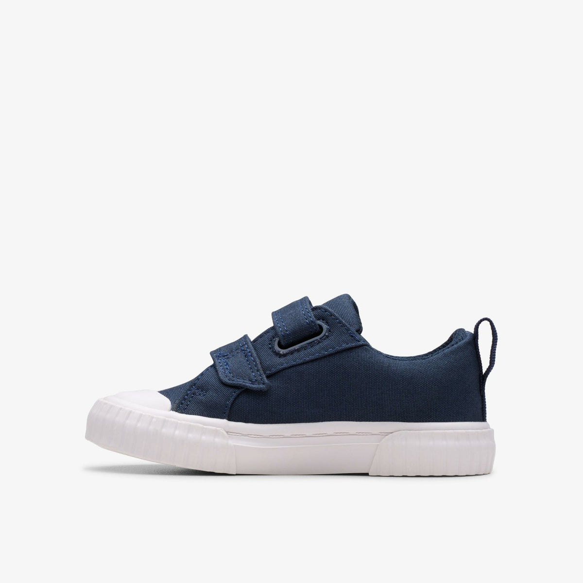 Clarks Foxing Vibe Toddler Navy Canvas