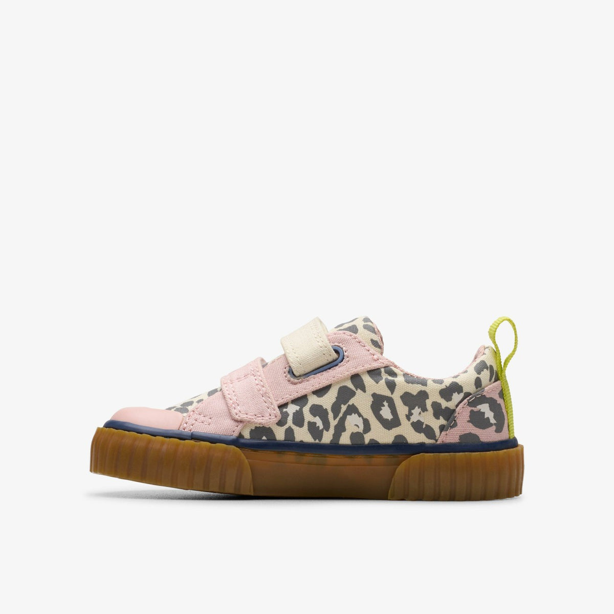 Clarks Foxing Vibe Toddler Ecru Canvas