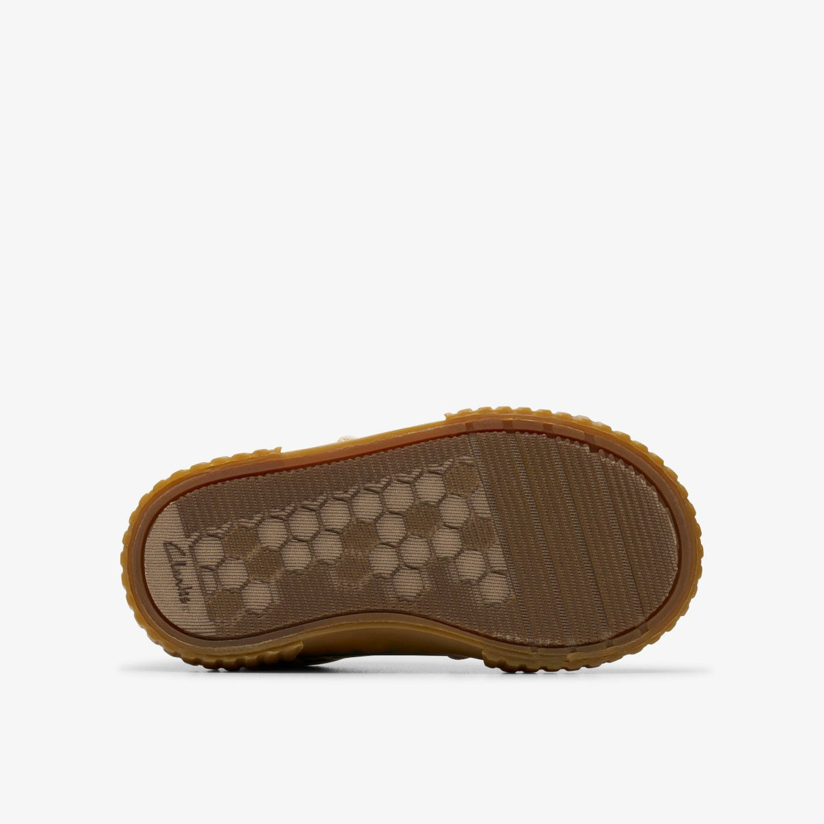 Clarks Foxing Vibe Toddler Ecru Canvas