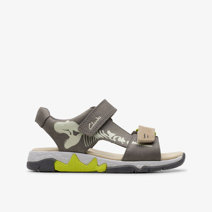 Clarks Spiney Tail Kid Grey