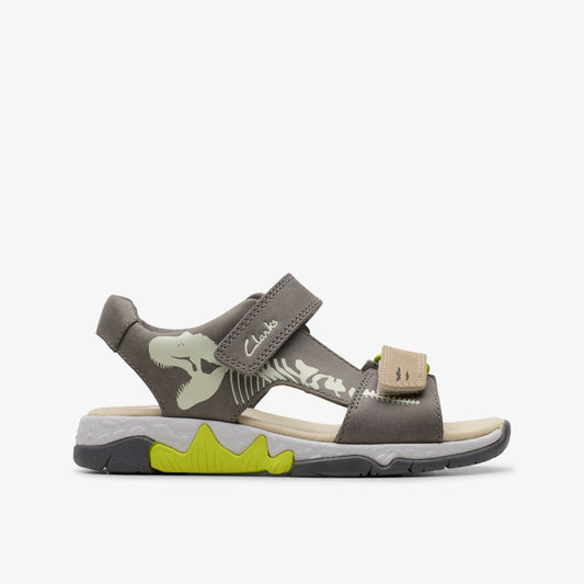 Clarks Spiney Tail Kid Grey