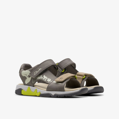 Clarks Spiney Tail Kid Grey