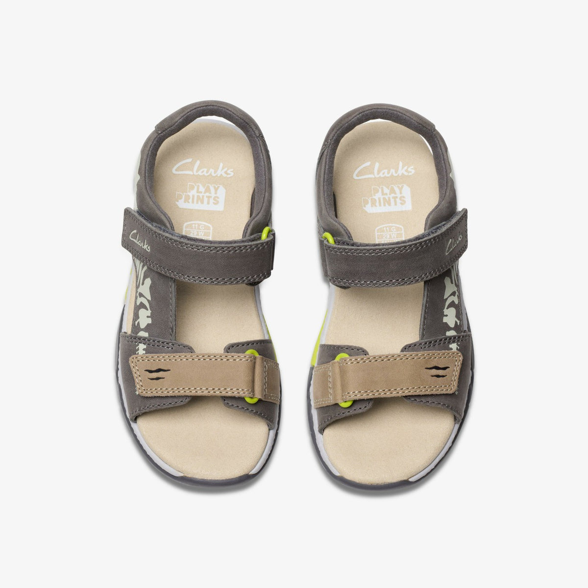 Clarks Spiney Tail Kid Grey