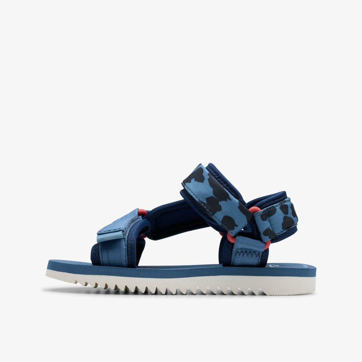 Clarks Peak Web Kid Blue Print