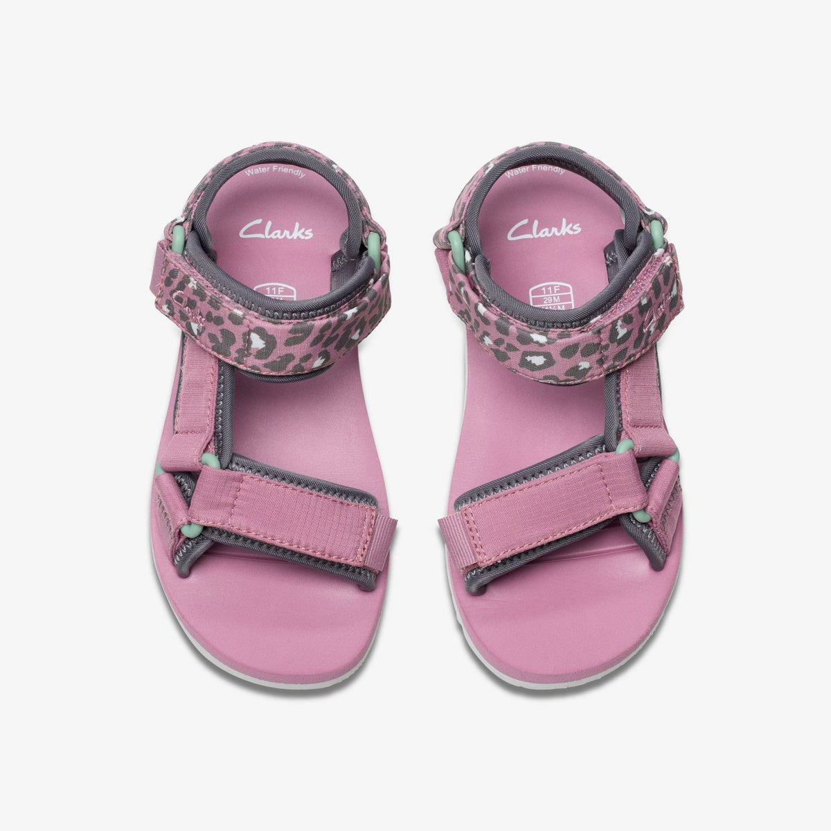 Clarks Peak Web Kid Pink/Print