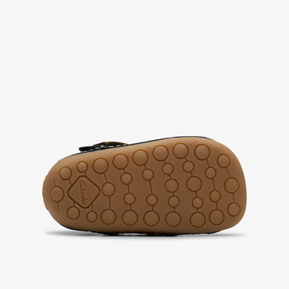 Clarks Tiny Skip Toddler Navy Patent