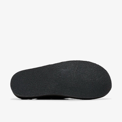 Clarks Desert Nomad Mule Black Suede
