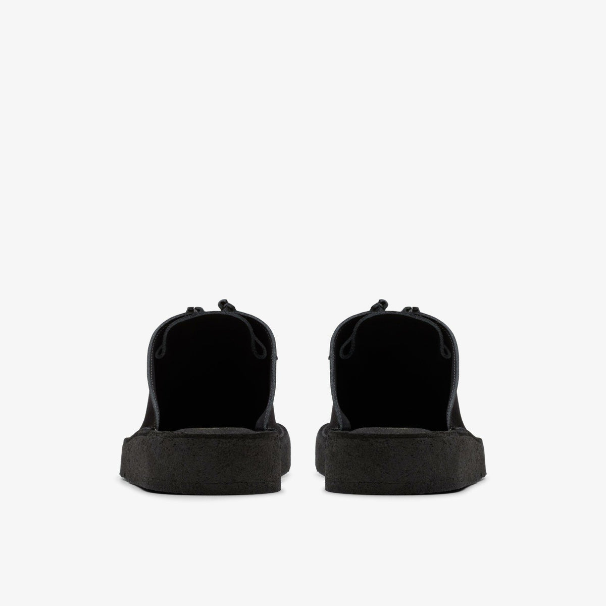 Clarks Desert Nomad Mule Black Suede