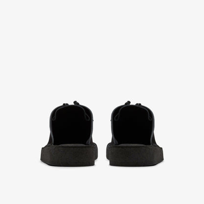 Clarks Desert Nomad Mule Black Suede