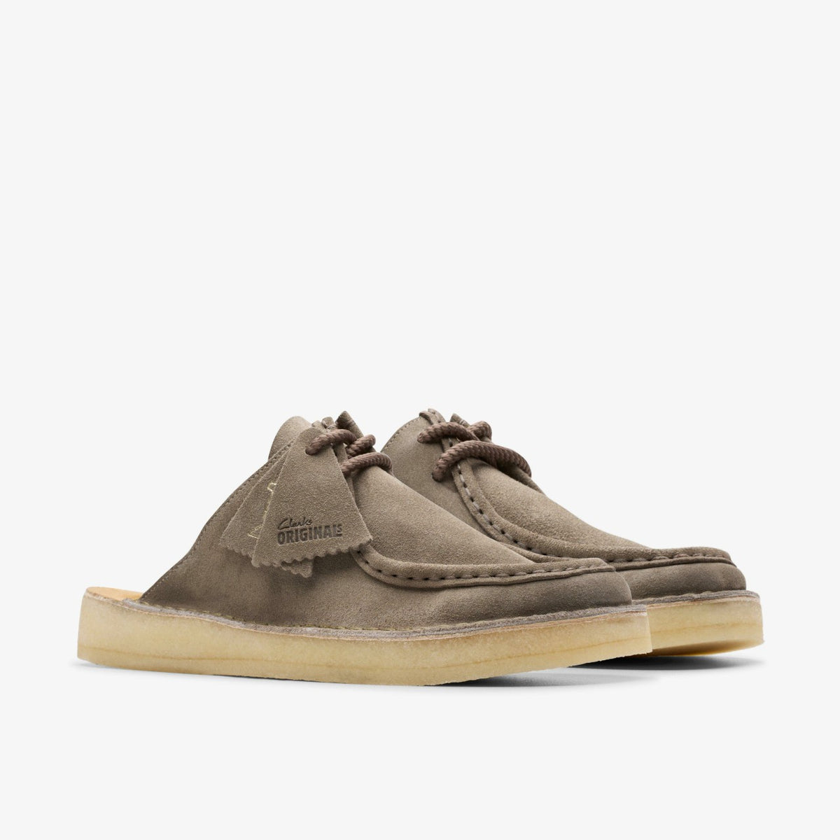 Clarks Desert Nomad Mule Grey/Sage
