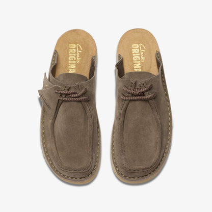 Clarks Desert Nomad Mule Grey/Sage