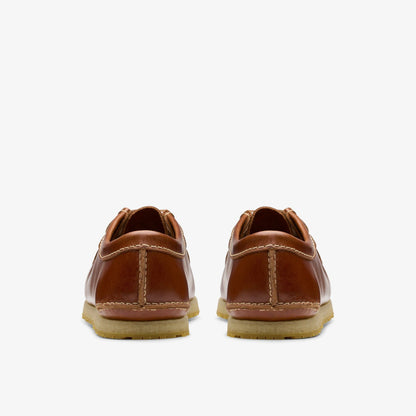 Clarks Godney Lace Brown Leather