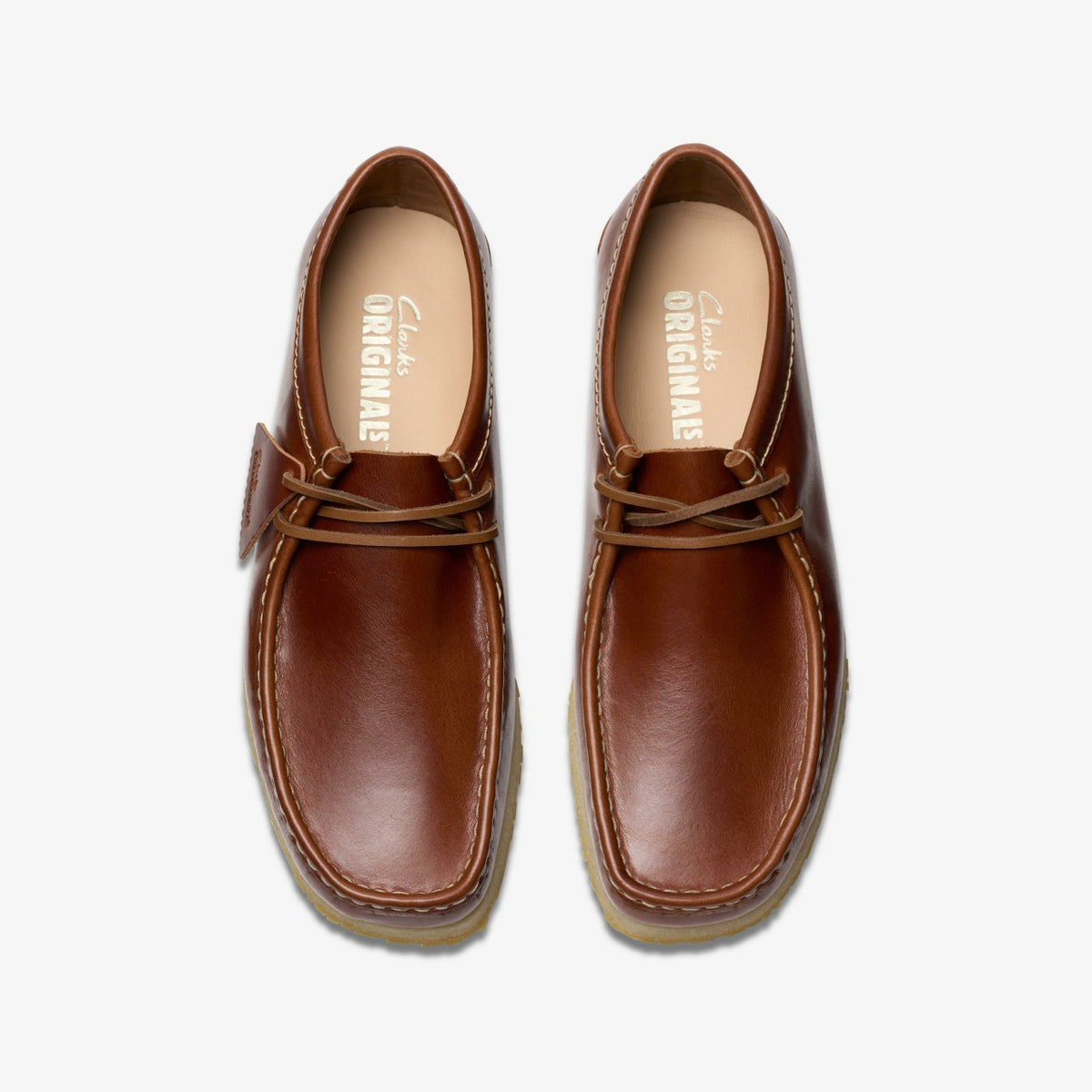 Clarks Godney Lace Brown Leather
