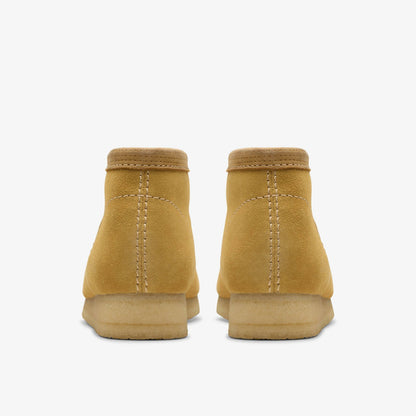Clarks Wallabee Boot Golden Tan Suede