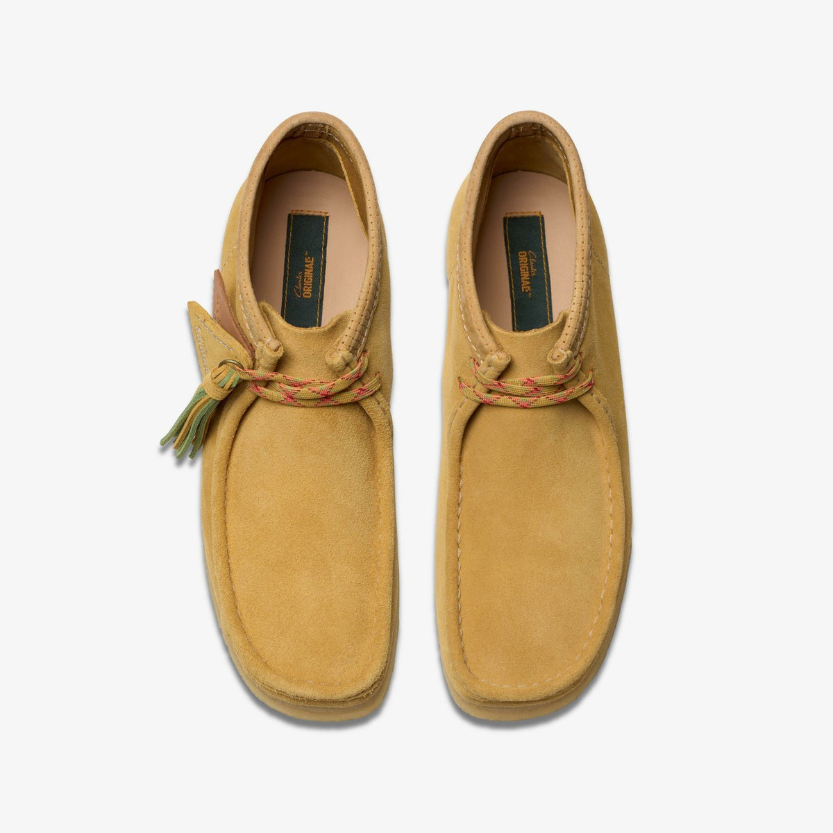 Clarks Wallabee Boot Golden Tan Suede