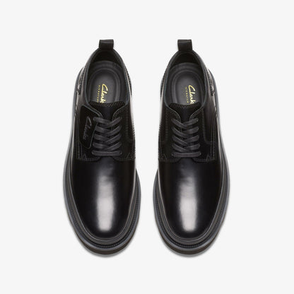 Clarks Badell Lace Black Leather