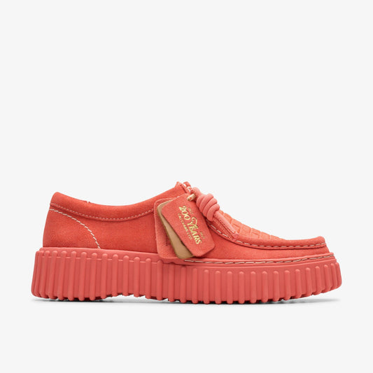 Clarks Torhill Bee Coral Suede