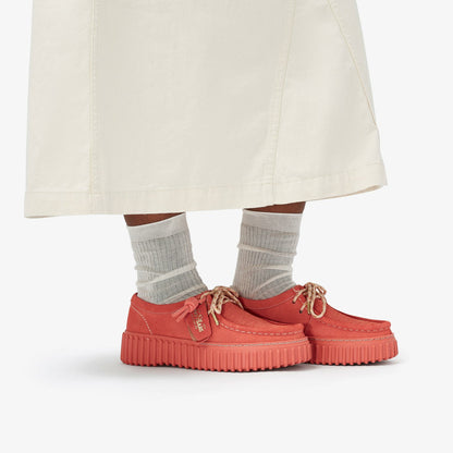 Clarks Torhill Bee Coral Suede