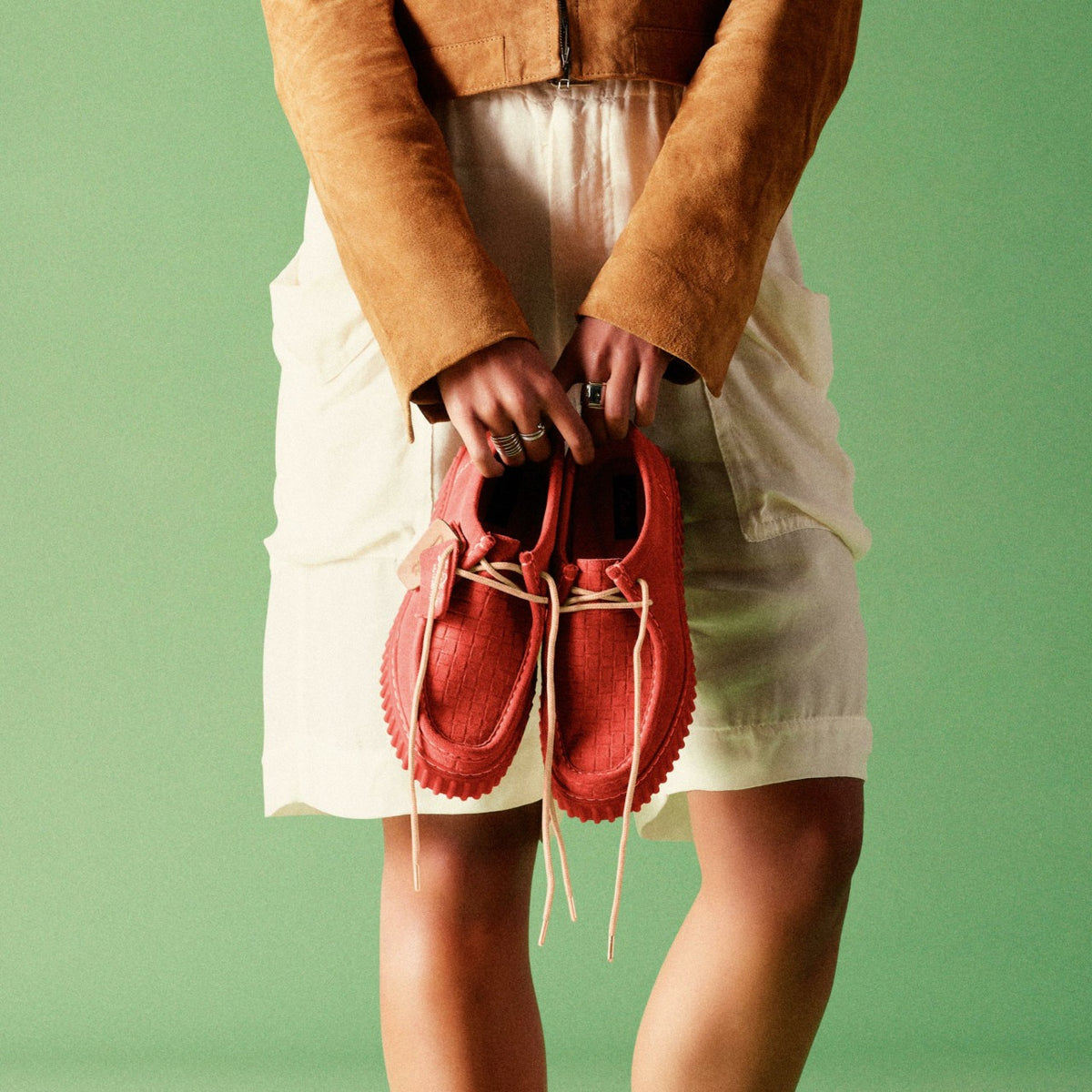 Clarks Torhill Bee Coral Suede
