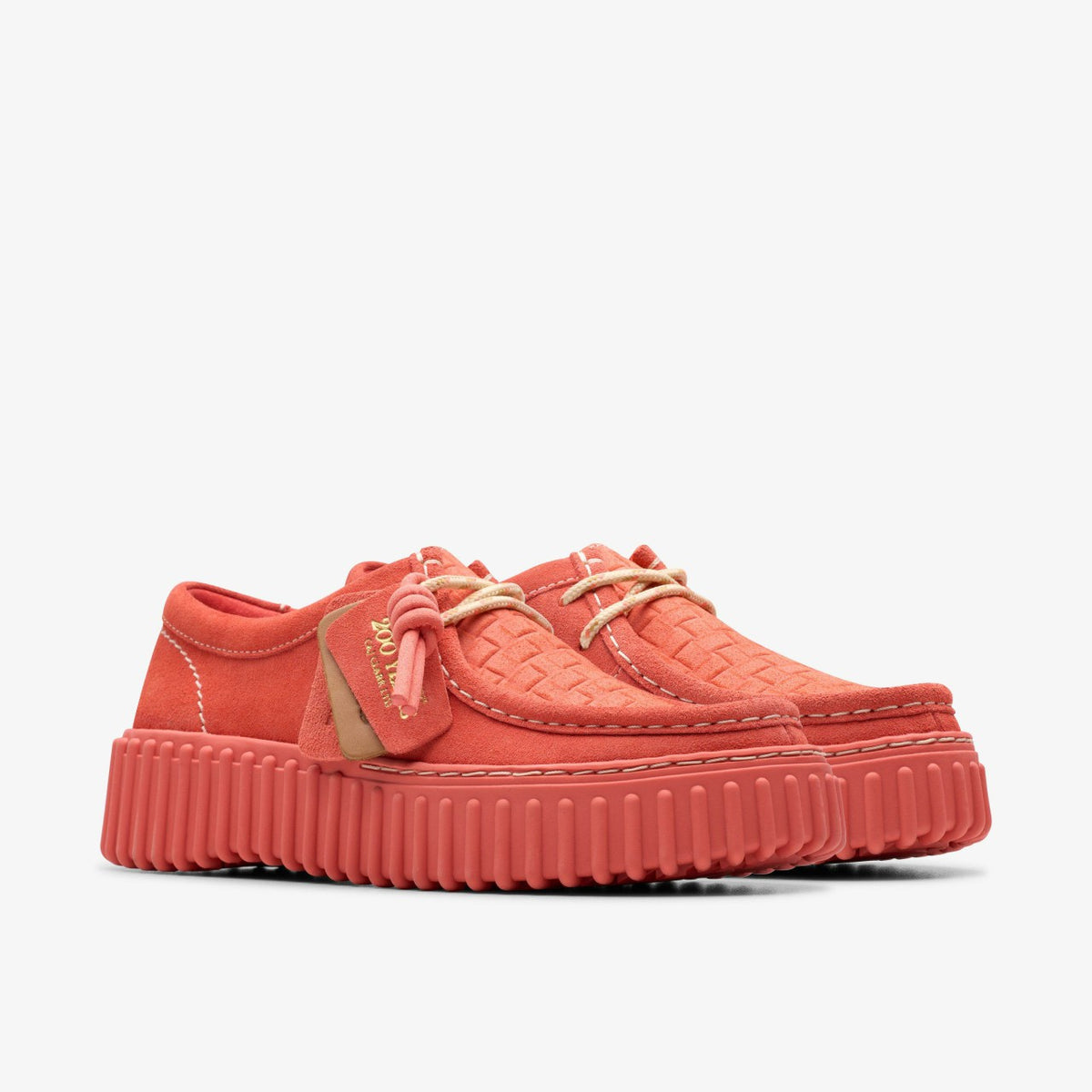 Clarks Torhill Bee Coral Suede