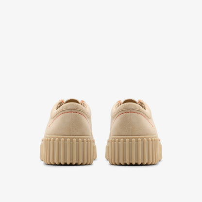 Clarks Torhill Bee Ecru Suede