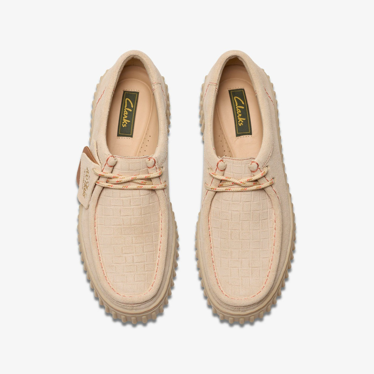 Clarks Torhill Bee Ecru Suede