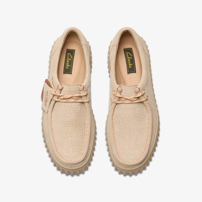Clarks Torhill Bee Ecru Suede