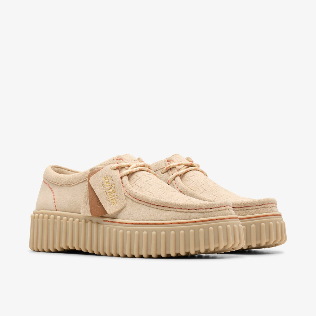 Clarks Torhill Bee Ecru Suede