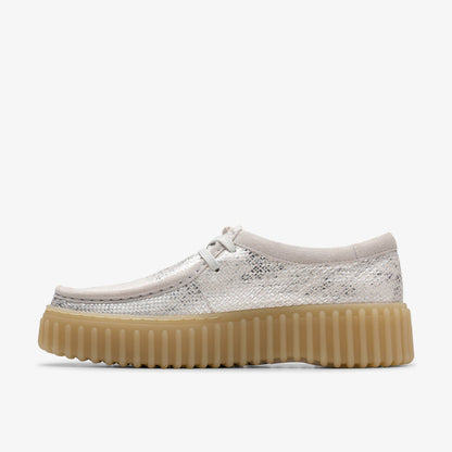 Clarks Torhill Bee Silver Metallic