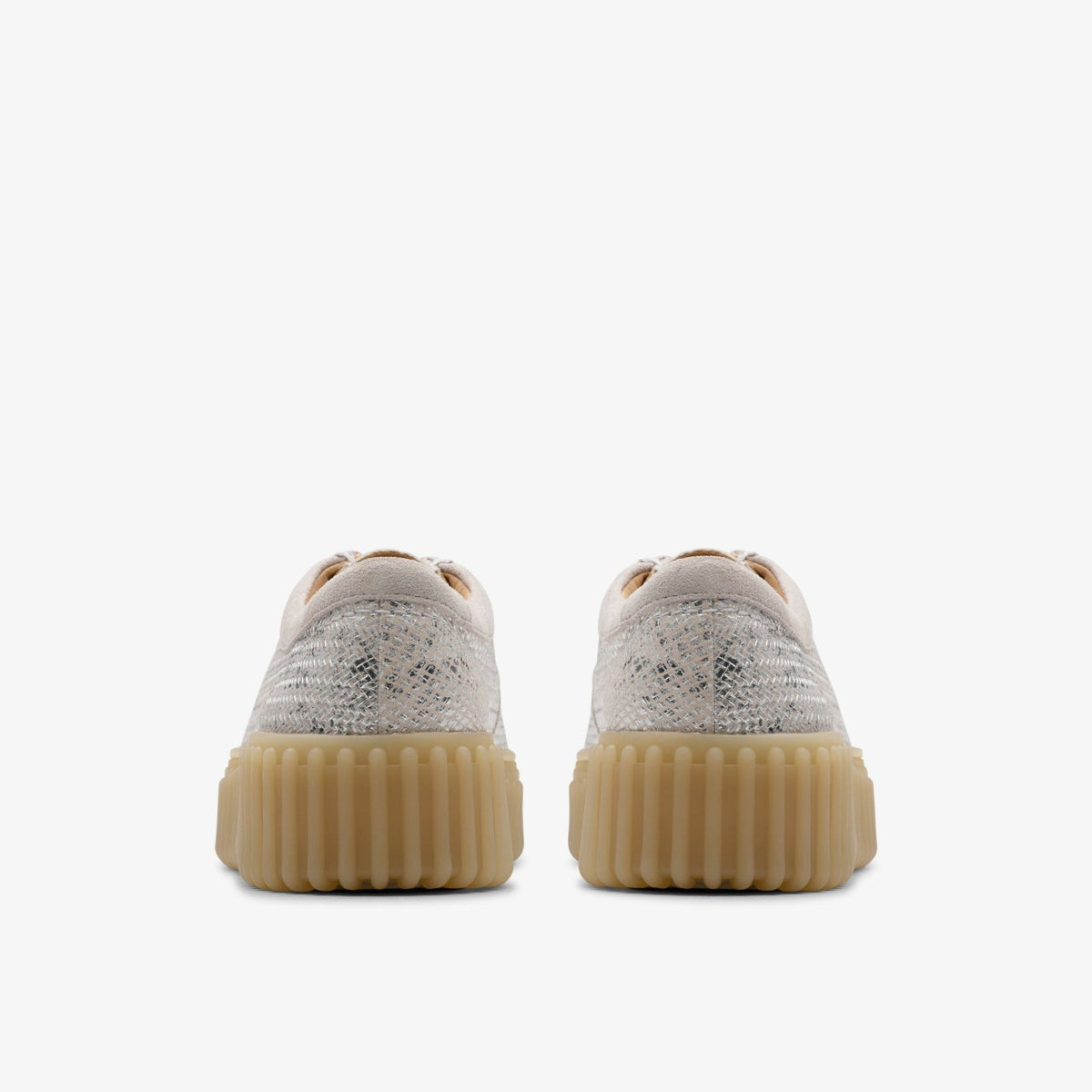 Clarks Torhill Bee Silver Metallic