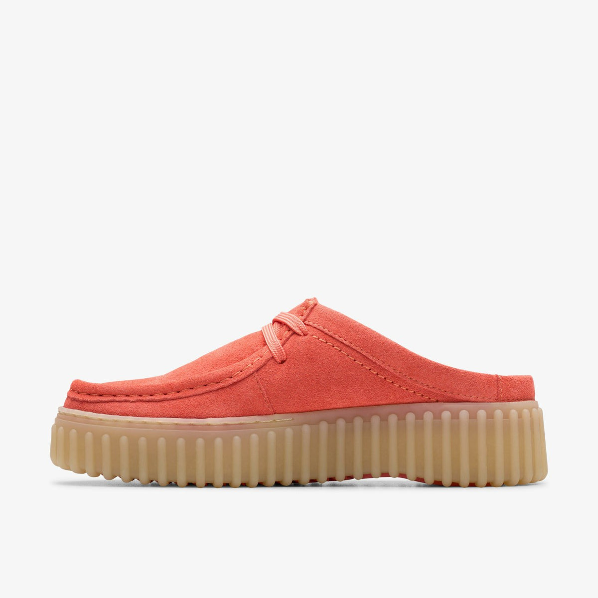 Clarks Torhill Mule Coral Suede