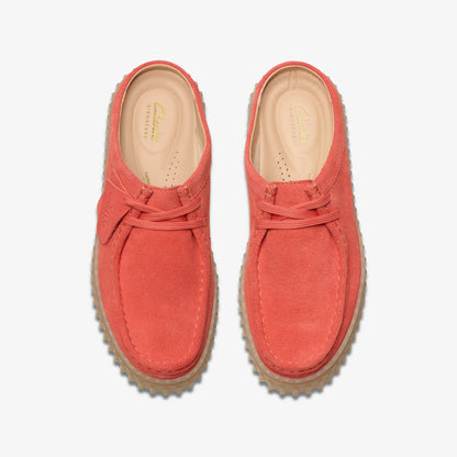 Clarks Torhill Mule Coral Suede